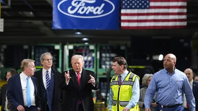 Ford Worker Suspended After Confrontation With Trump During Dearborn Plant Visit